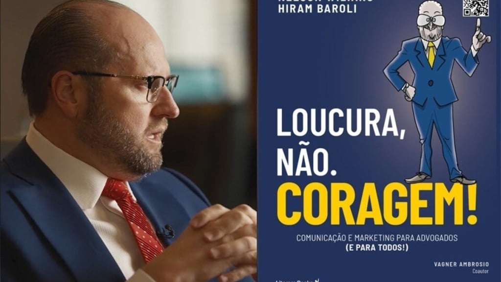 Rafael Badra Da Forbes para as livrarias. Nelson Wilians lança “Loucura, não. Coragem!