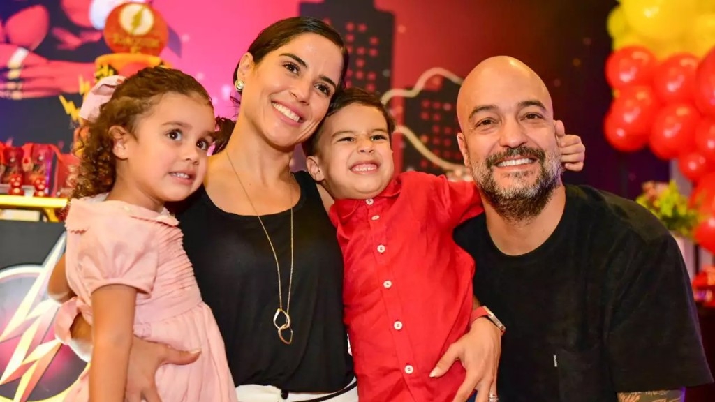 Ao lado da família, Camilla Camargo celebra aniversário de 5 anos do filho ‘Joaquim’