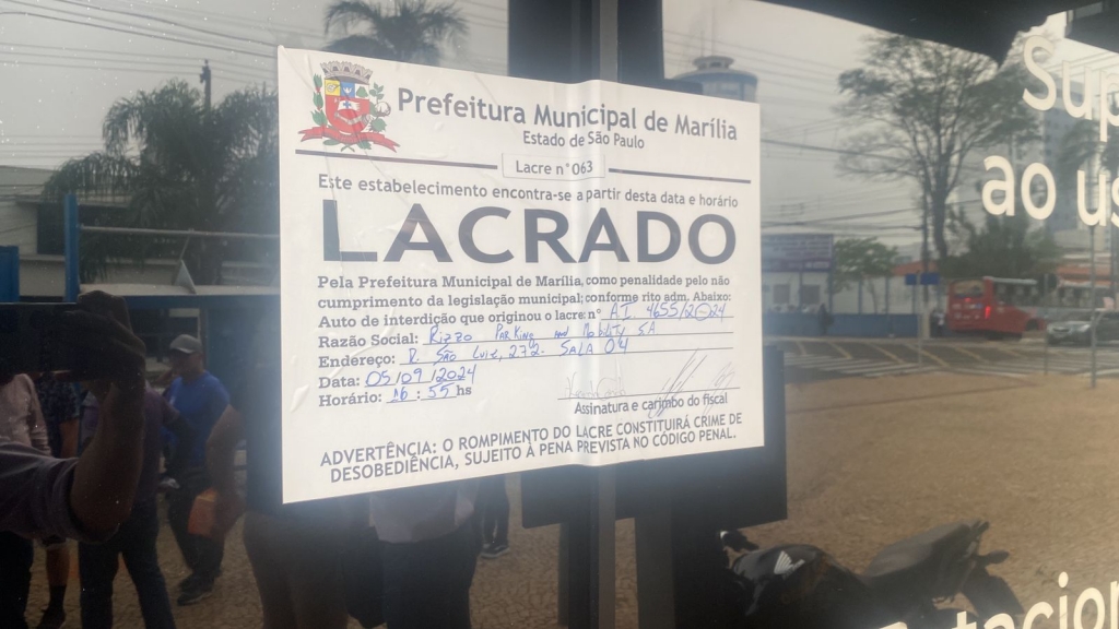 Lacrada - Rizzo tenta nova briga judicial por zona azul em Marília, a quinta em dois anos