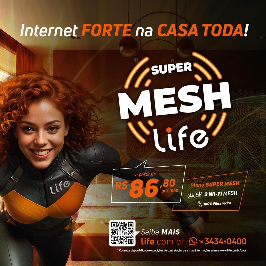 Life Lança SUPER MESH LIFE: Internet Forte e Estável em Toda a Casa