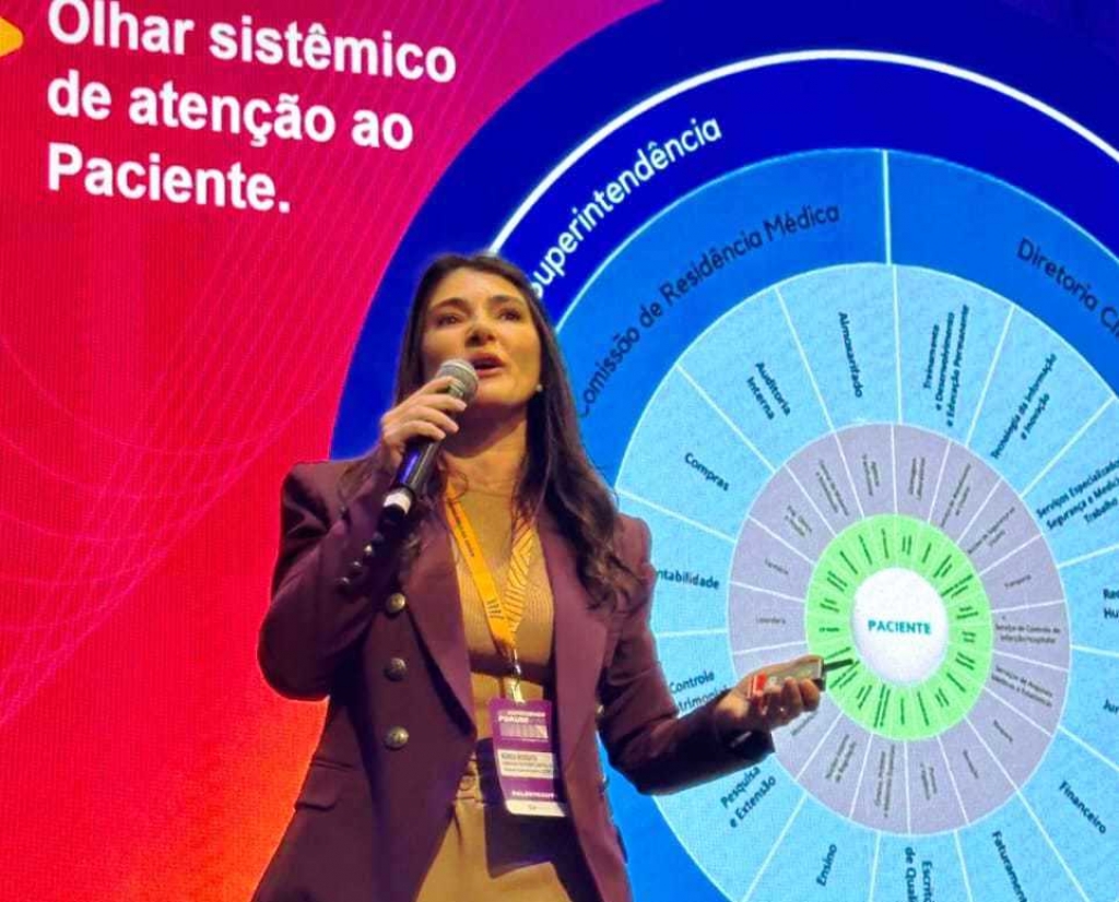 Superintendente do HBU participa em evento de inovação e tecnologia para saúde