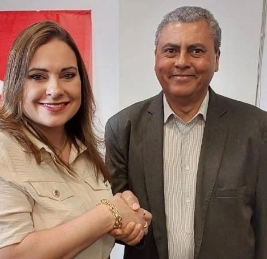 Nayara Mazini e Henrique Neves, candidatos a prefeito e vice em Marília – divulgação