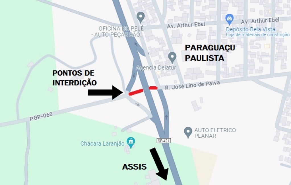 Manutenção em rodovia vai afetar tráfego em Paraguaçu Paulista