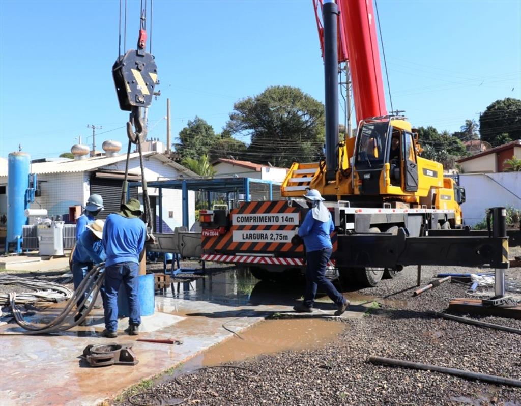 Manutenção vai parar poço e impactar abastecimento de água na zona norte