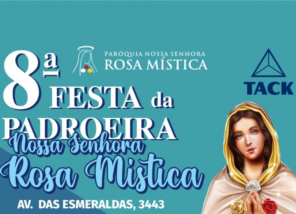 Quermesse da Rosa Mística vai ter três dias com atrações em Marília