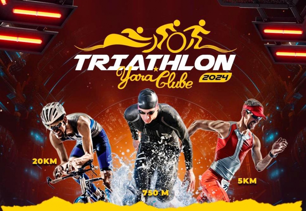 Triathlon Sprint no Yara promete inovações e desafios a atletas; faça inscrição