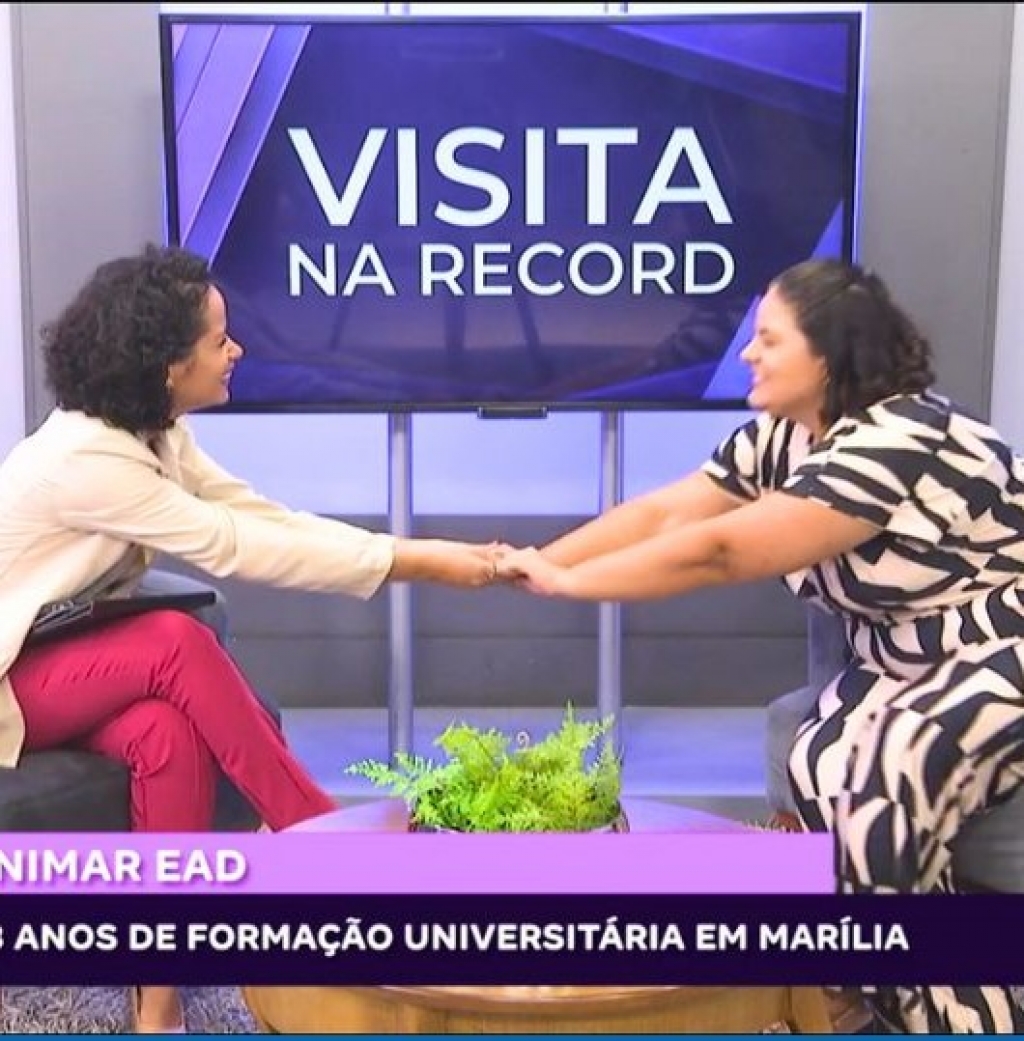 Unimar EAD é destaque no Programa "Visita na Record"