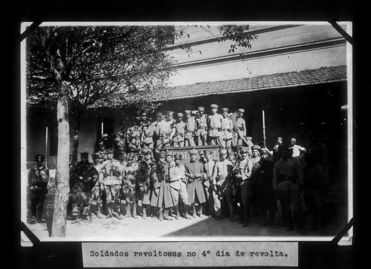 São Paulo (SP) 07/06/2024 - Em 1924, a cidade de São Paulo vivenciou um cenário de guerra. Por 23 dias, bairros operários como a Mooca, Brás, Cambuci, Ipiranga e Belenzinho ficaram sob intenso bombardeio das forças legalistas sob as ordens do ex-presidente Artur Bernardes (1875-1955).  Foto: Acervo Alesp/Divulgação