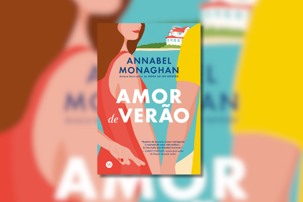 Capa de livro com título e nome do autor e ilustração de casal de mãos dadas